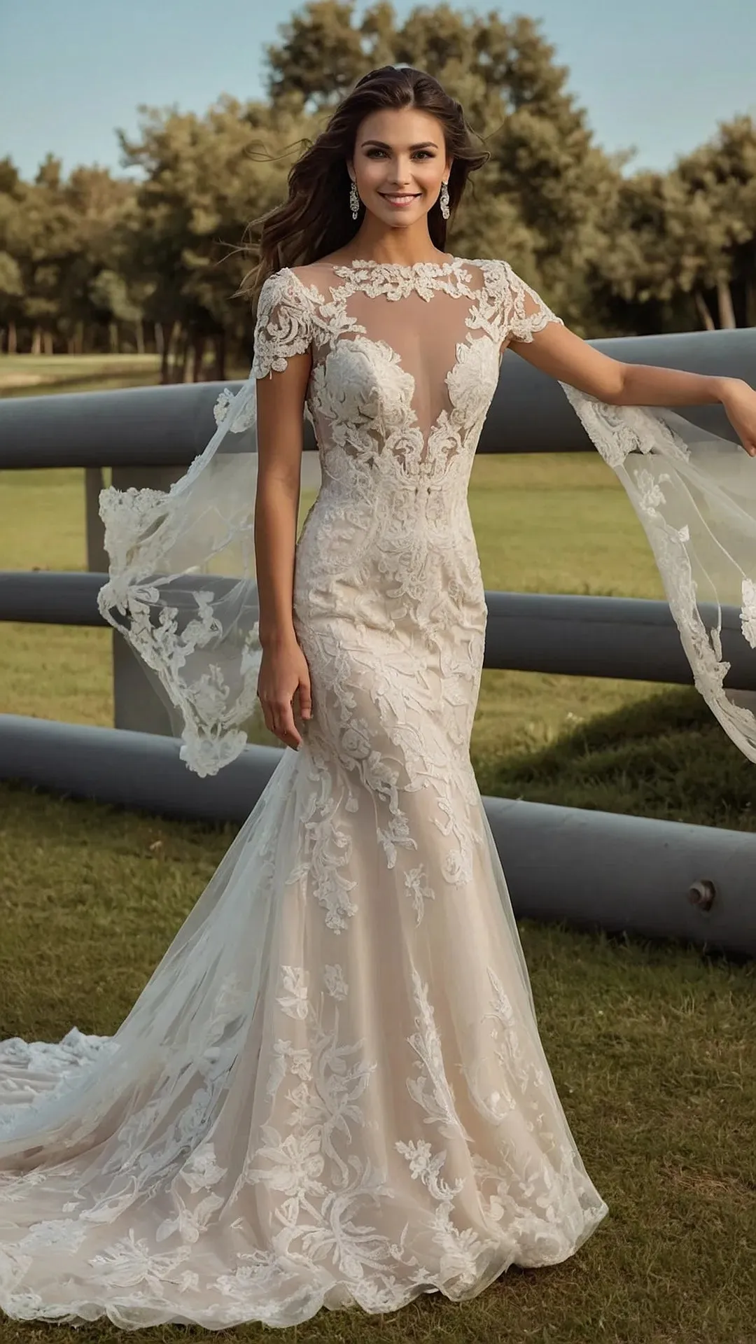 Lace Dreams: 20 Bohemian Wedding Dress Inspirations You’ll Adore