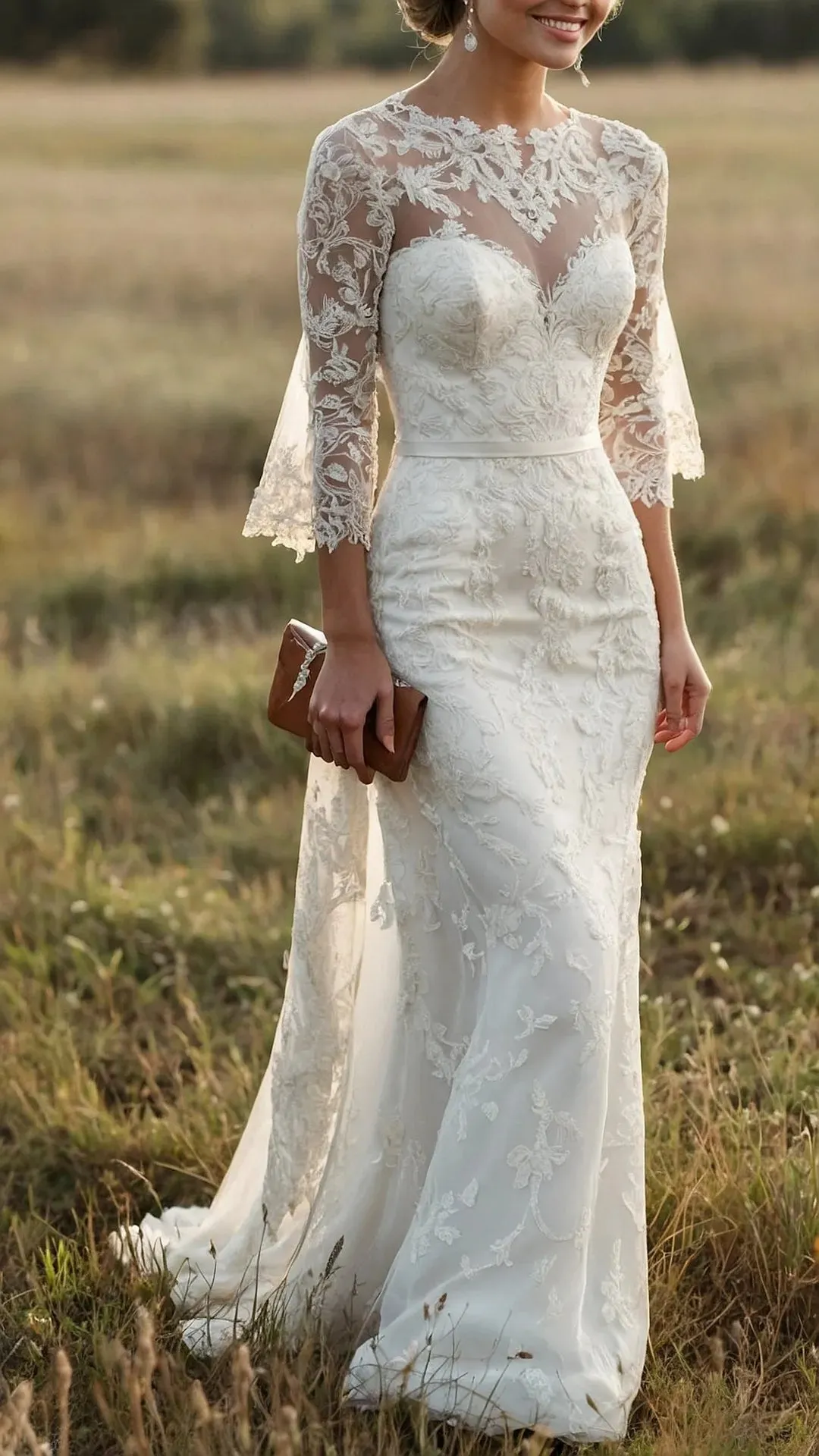Lace Dreams: 20 Bohemian Wedding Dress Inspirations You’ll Adore