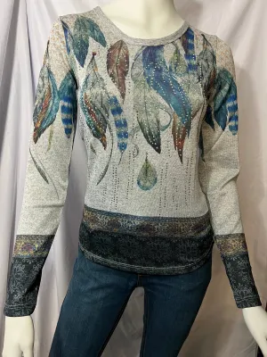 Ladies Cowgirl Legend Feather Shirt