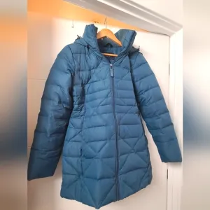 Lands End Down Coat with Detachable Hood