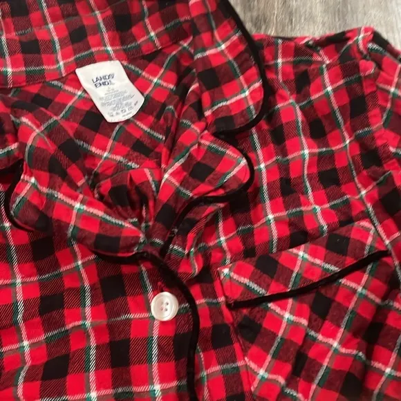 LANDS' END Warm Winter Nightshirt Flannel Lot (3)