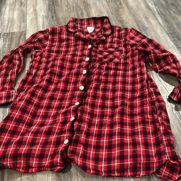 LANDS' END Warm Winter Nightshirt Flannel Lot (3)