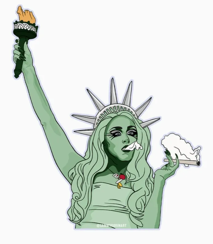 Liberty Roan Sticker