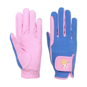 Little Rider Star in Show Childrens Horse Riding Gloves