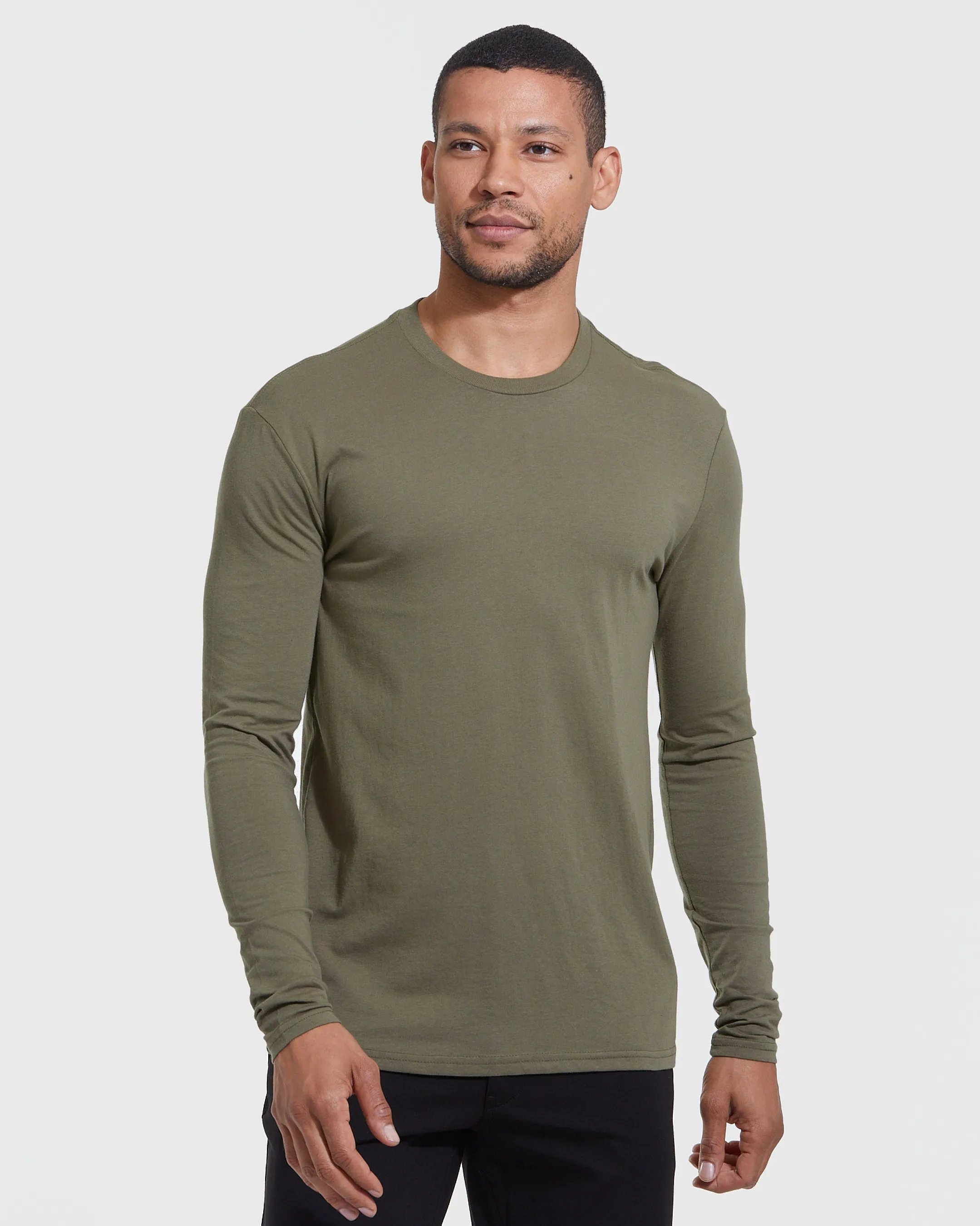 Long Sleeve Crew Neck T-Shirt