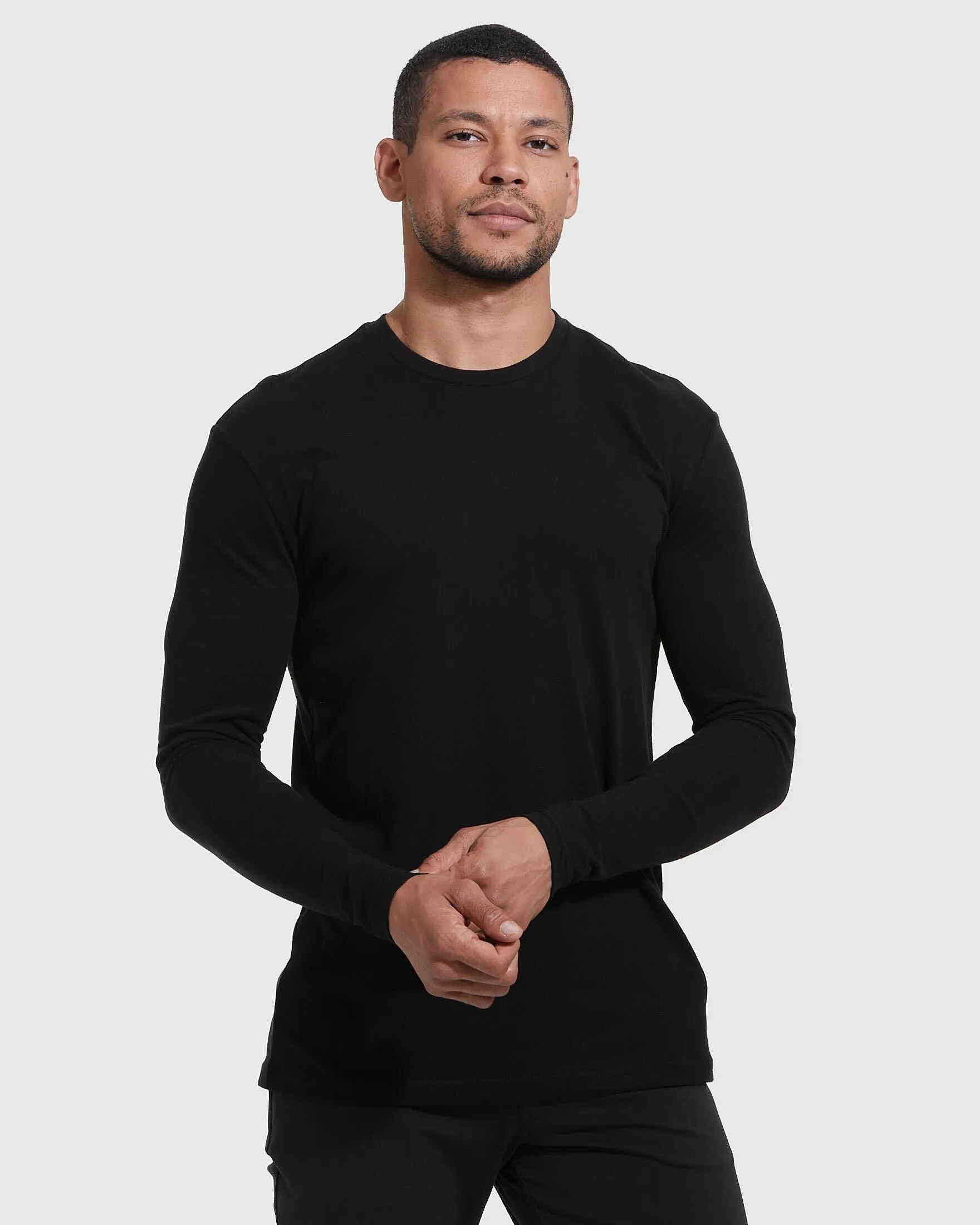 Long Sleeve Crew Neck T-Shirt