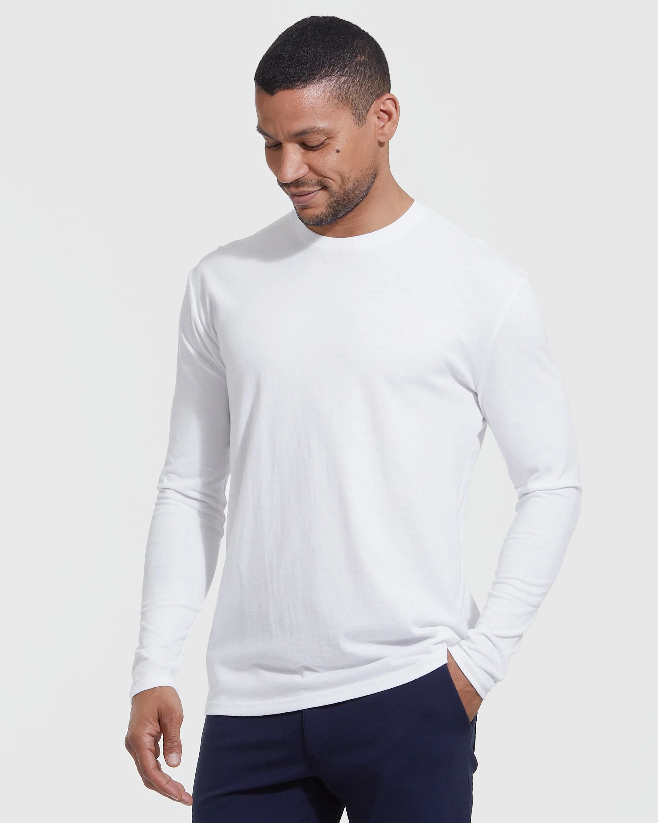 Long Sleeve Crew Neck T-Shirt