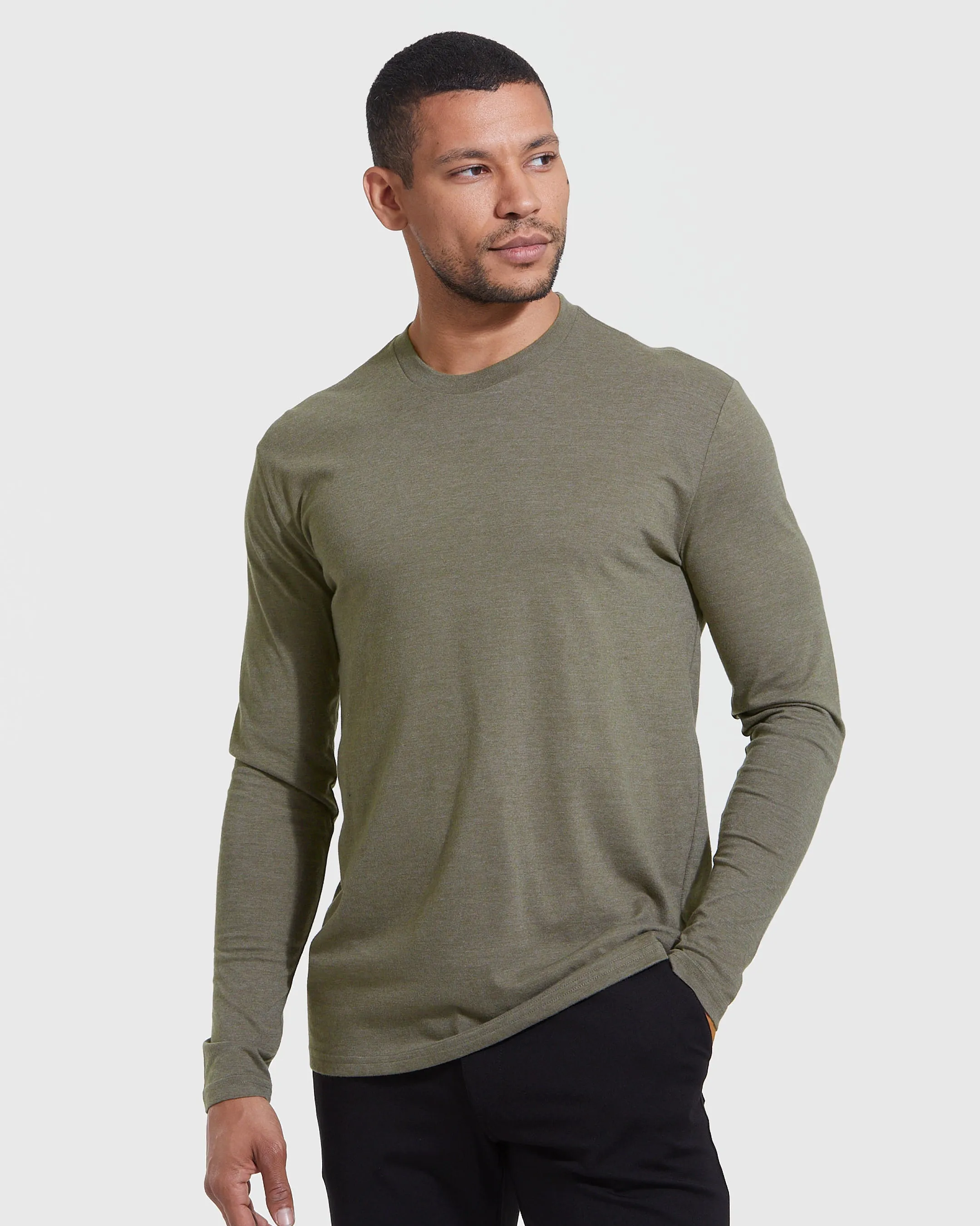 Long Sleeve Crew Neck T-Shirt