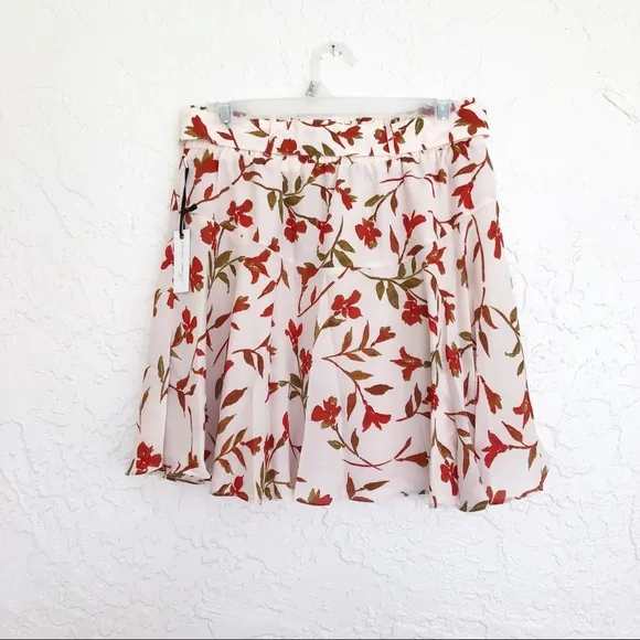 Lovers &amp; Friends x Revolve Whimsical Boho Fountain Floral Pullon Skirt Medium