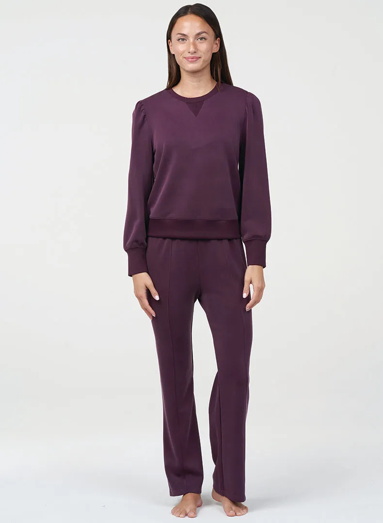 Luxe Shirred Pullover