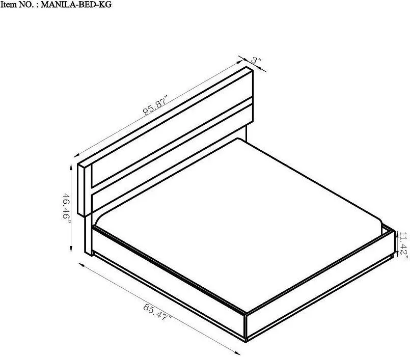 Manila Platform Bed