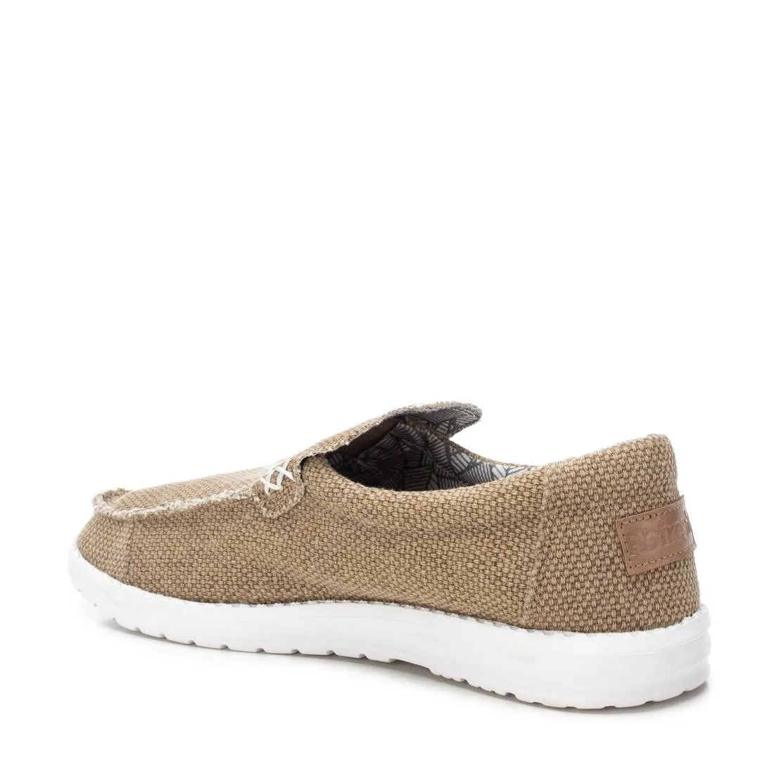 Men's Canvas Loafers Randy By Xti-170628-Dark Beige