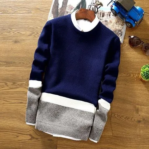 Men's Fashion Stripe Sweater