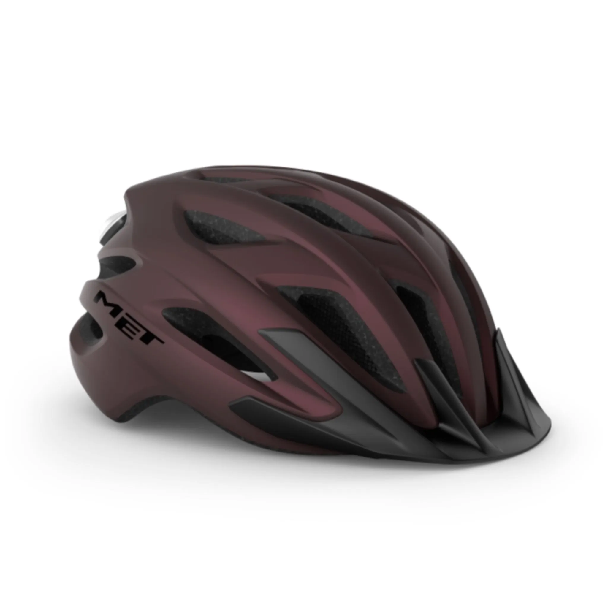 Met Crossover Helmet Burgundy XL