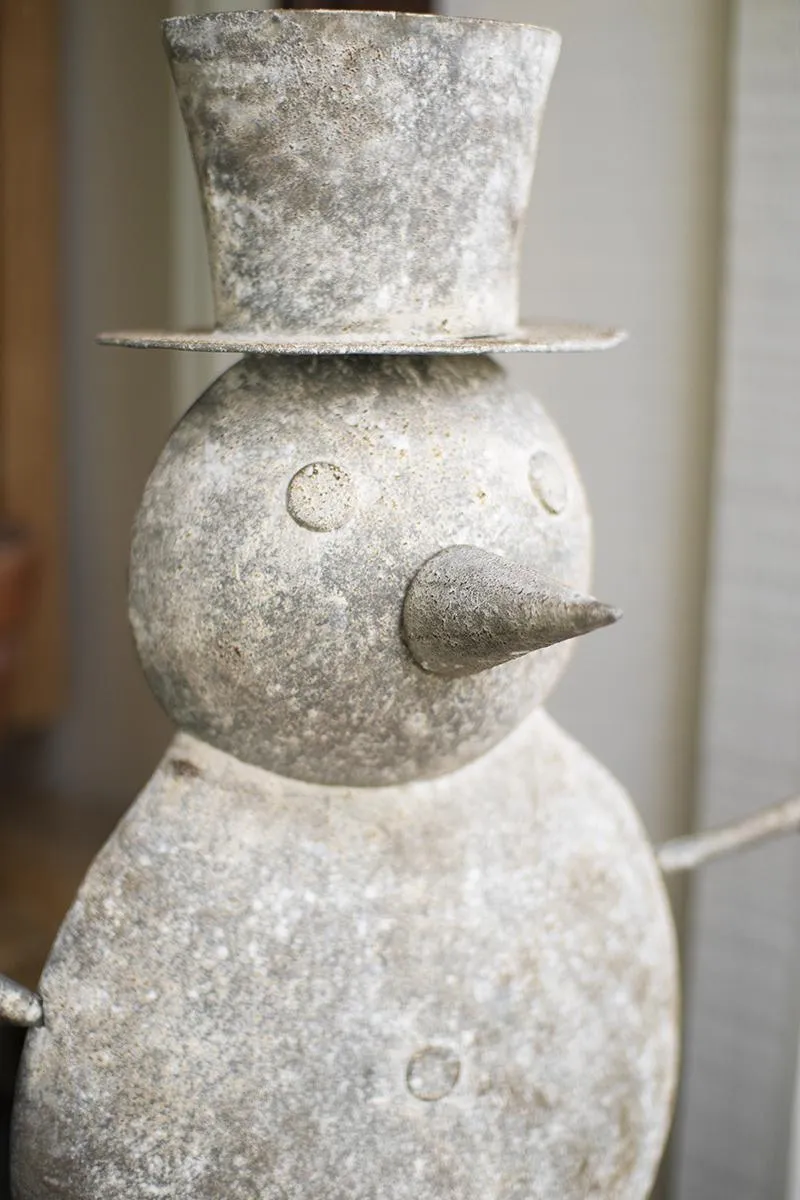 Metal Snowman
