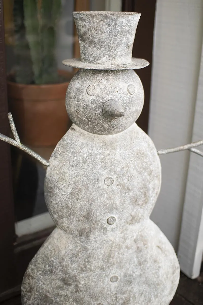 Metal Snowman