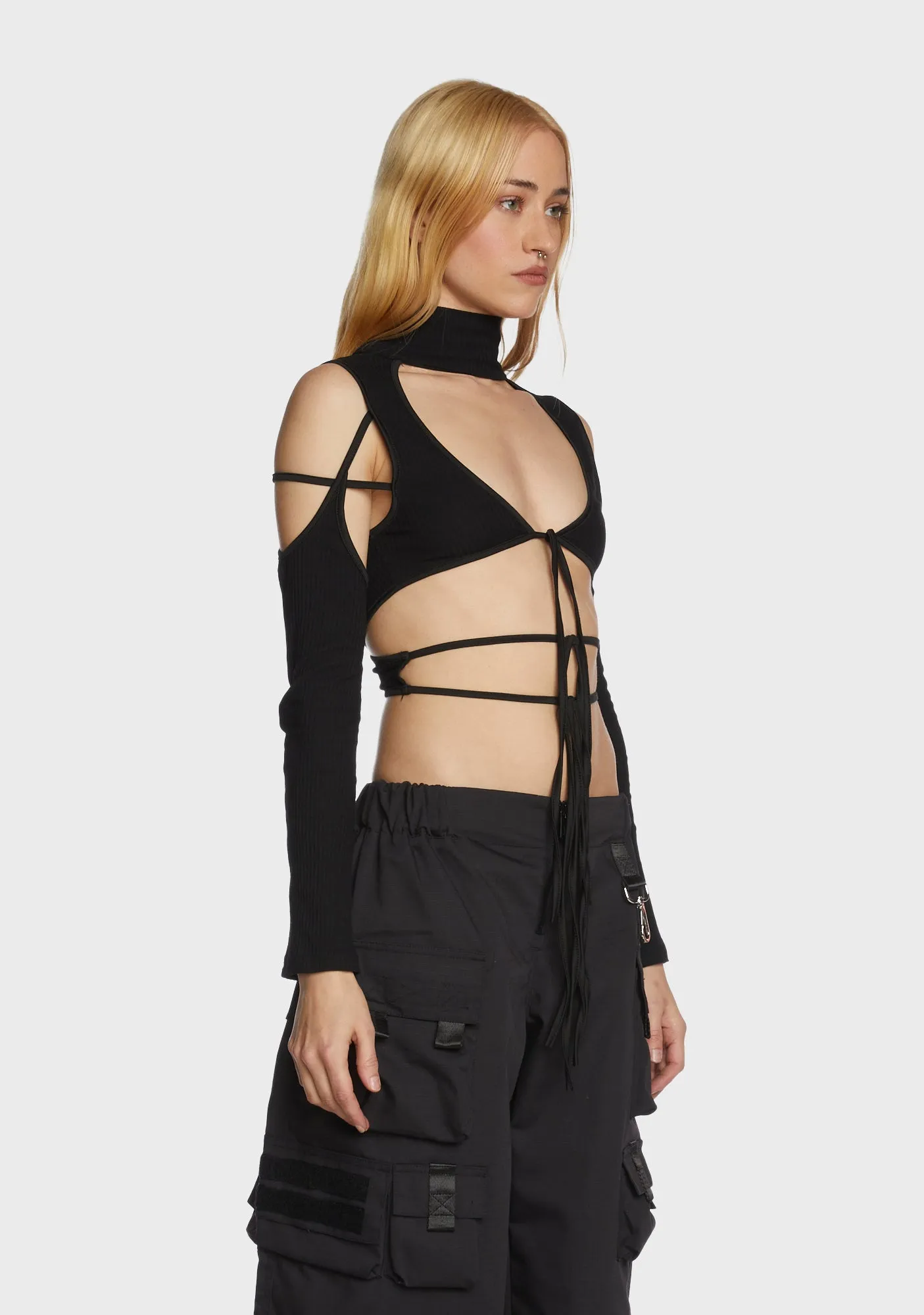 Moody Behavior Crop Top