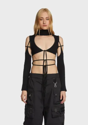 Moody Behavior Crop Top