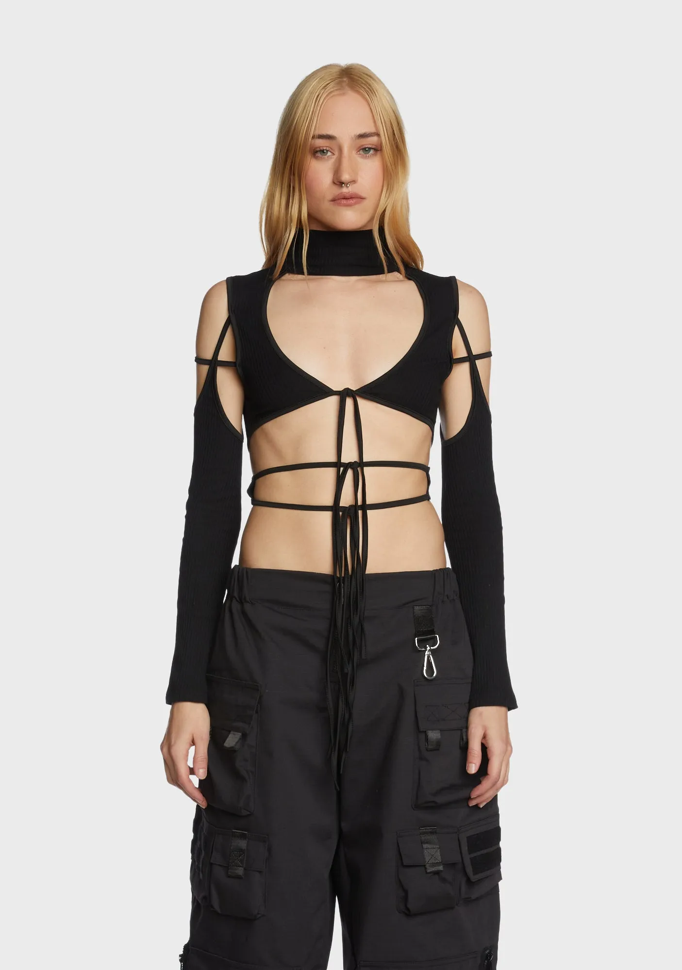 Moody Behavior Crop Top