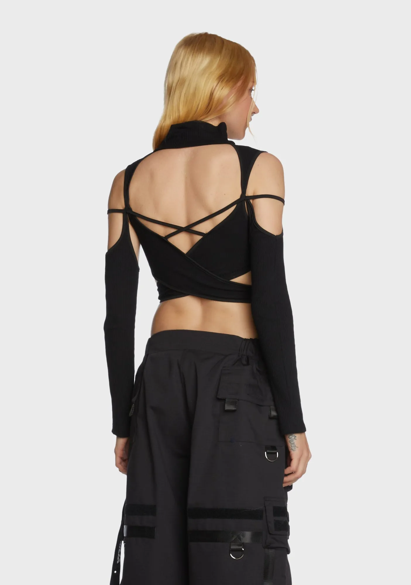 Moody Behavior Crop Top