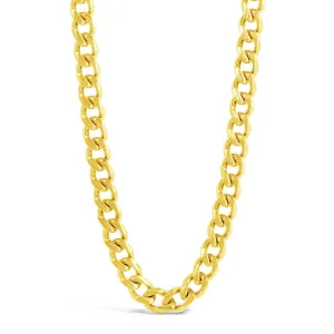 MT - 20" Curb Chain Necklace Gold