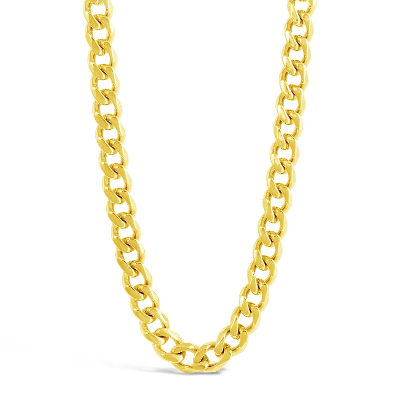 MT - 20" Curb Chain Necklace Gold