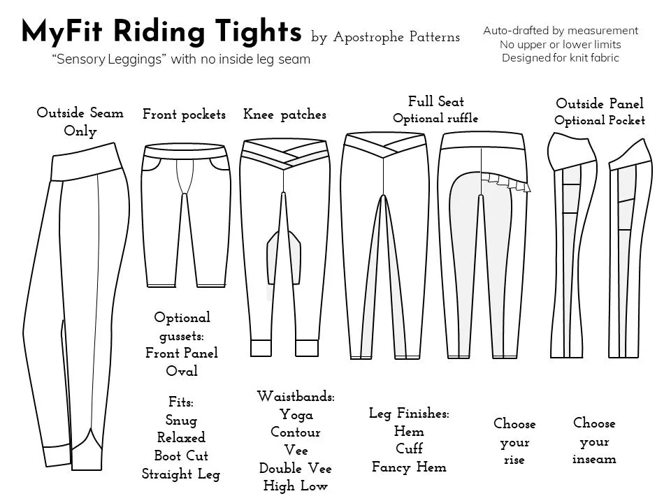 MyFit Riding Tights