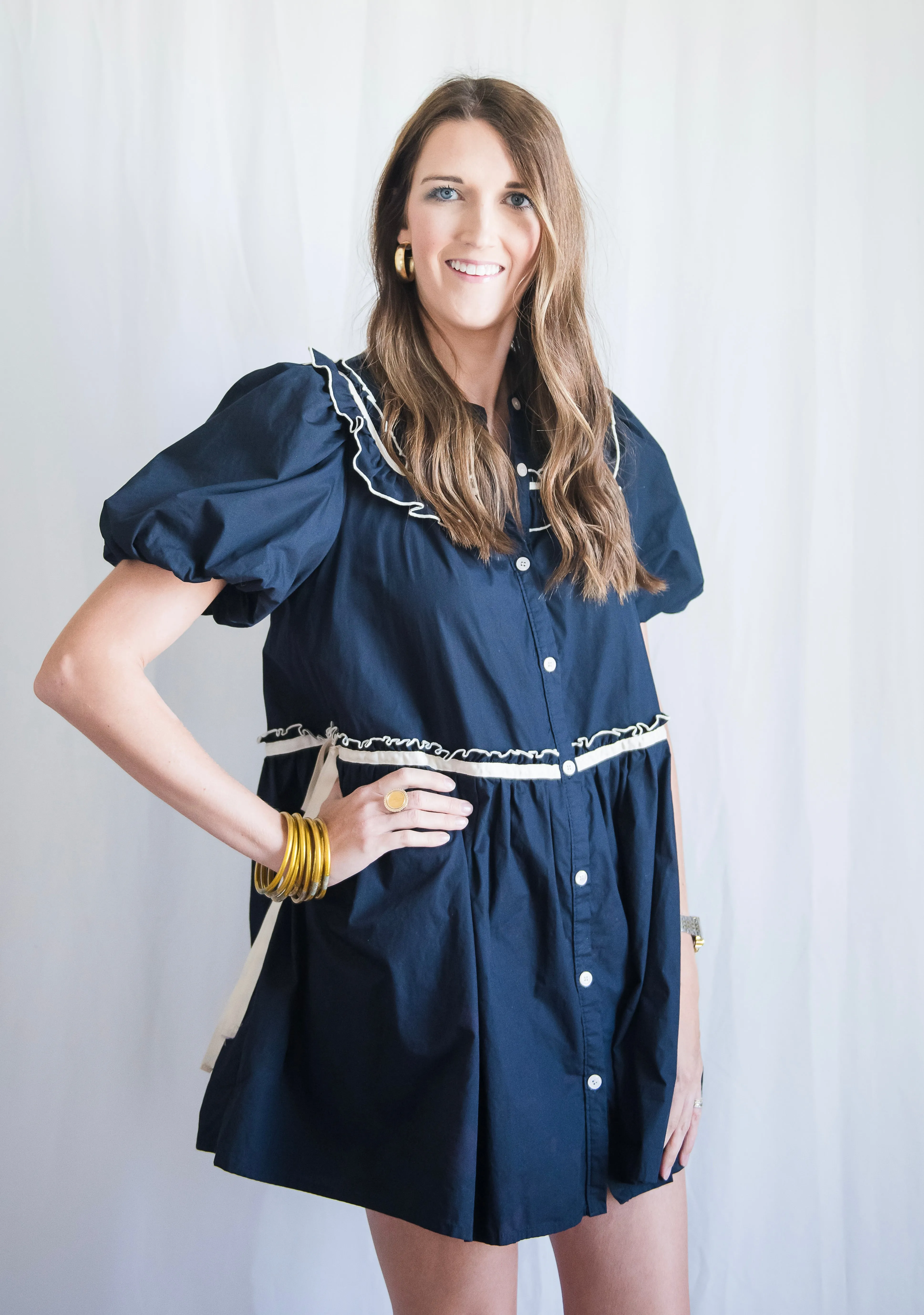 Navy Riding Dress