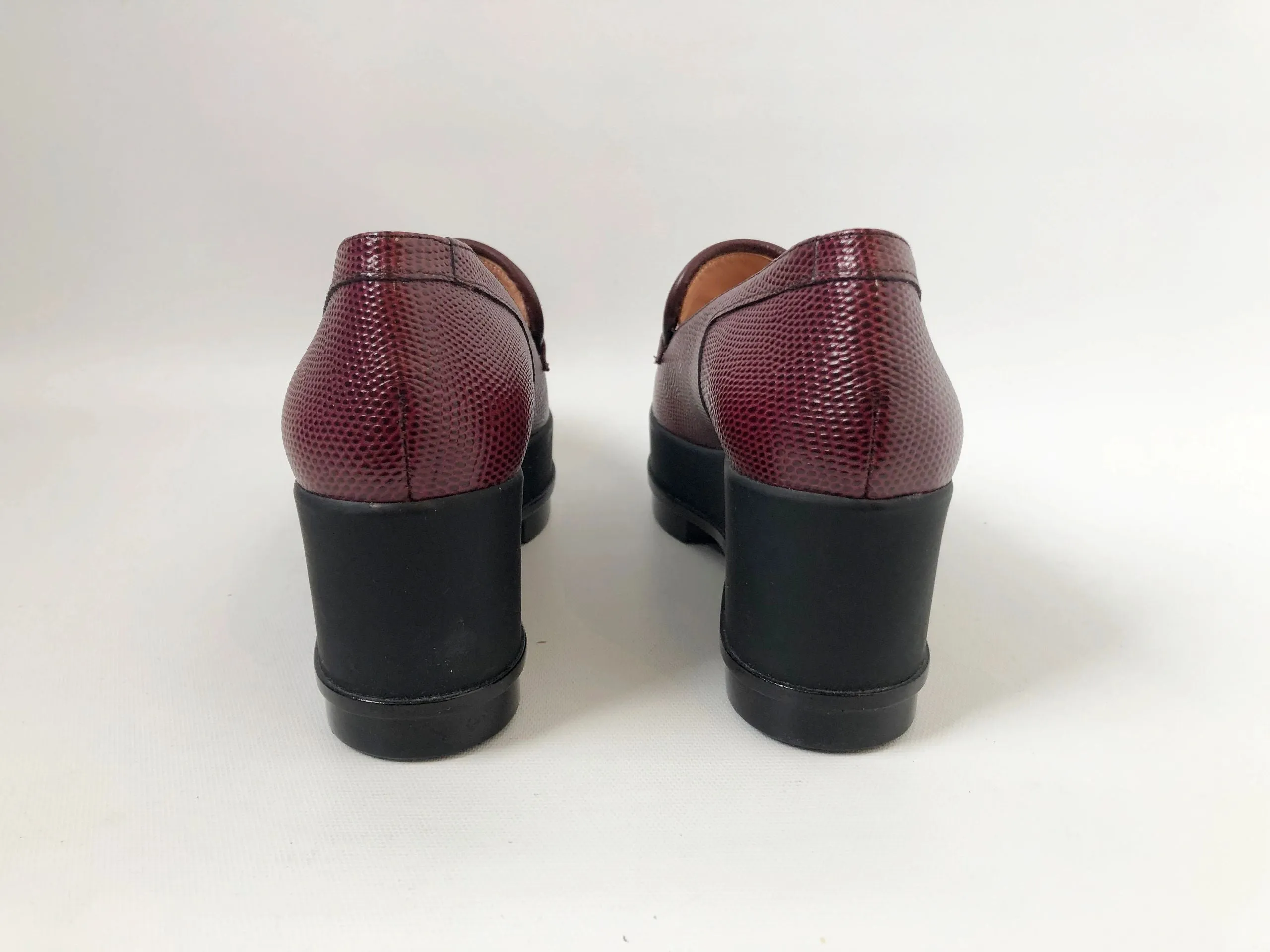 NEW Robert Clergerie Platform Loafer Size 38 It (8 Us)