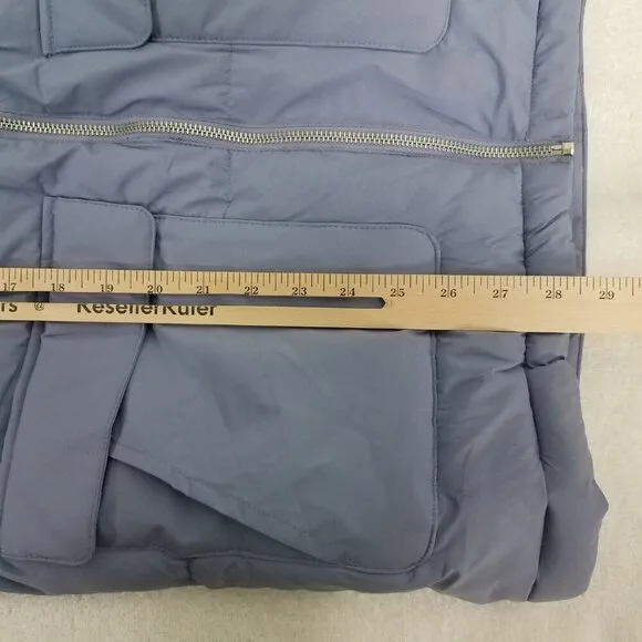 NEW Universal Thread Size XS Hooded Puffer Jacket Coat in Blue NWT $50