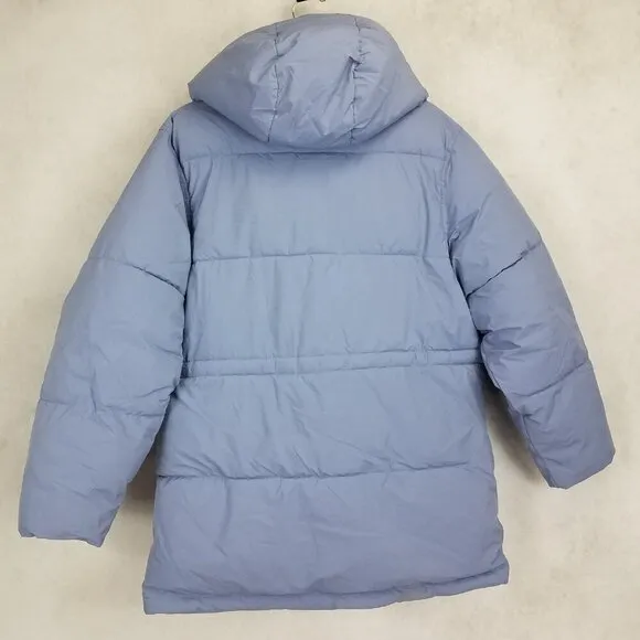 NEW Universal Thread Size XS Hooded Puffer Jacket Coat in Blue NWT $50