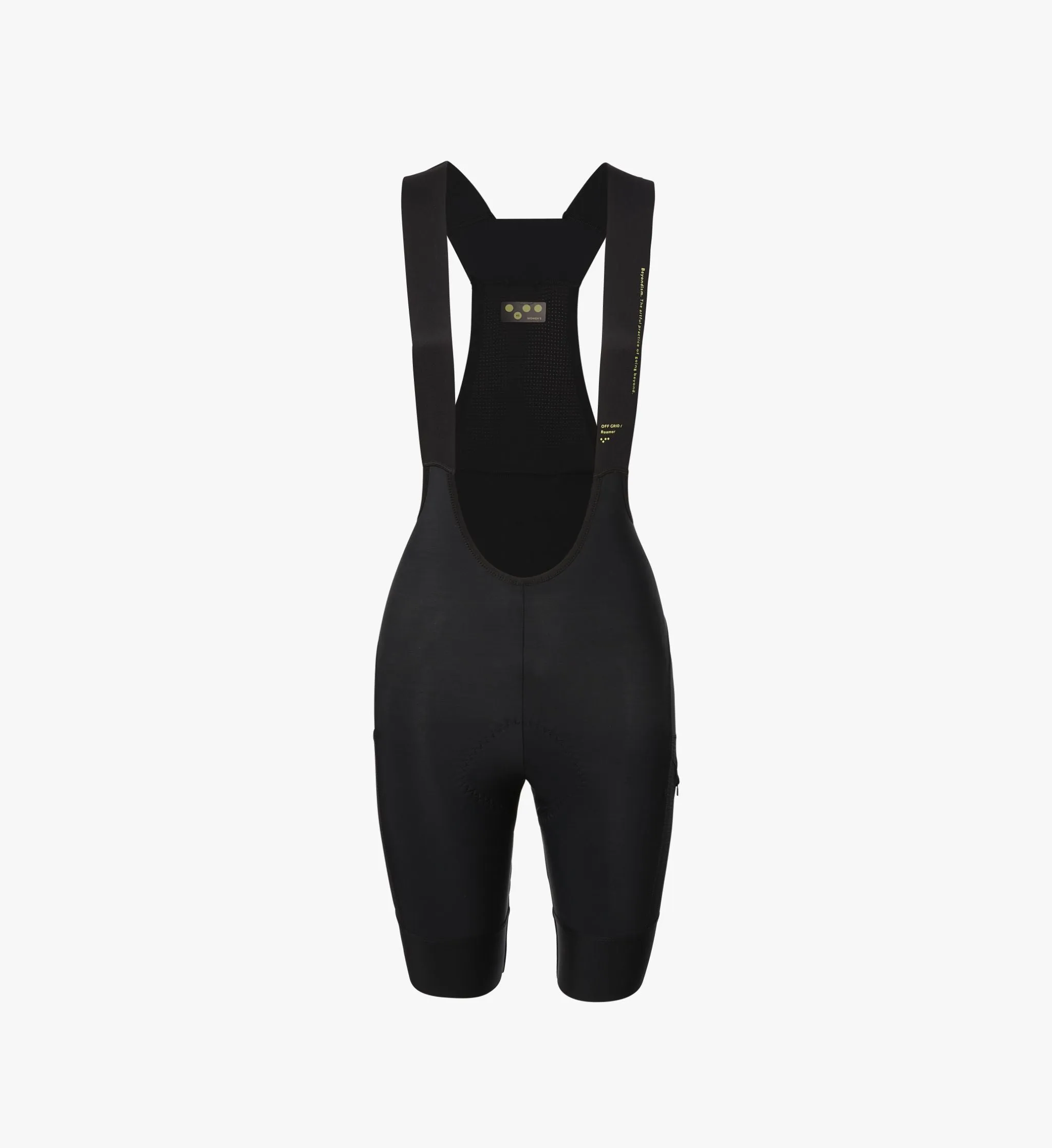 Off Grid / Women’s Roamer Bib Short - Black