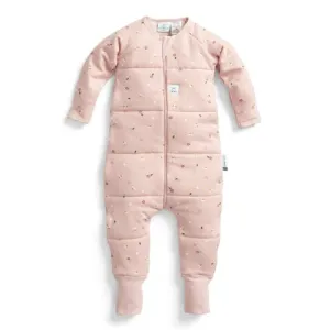 Organic Winter Long Sleeved Sleep Onesie - Extra Warm - Daisies