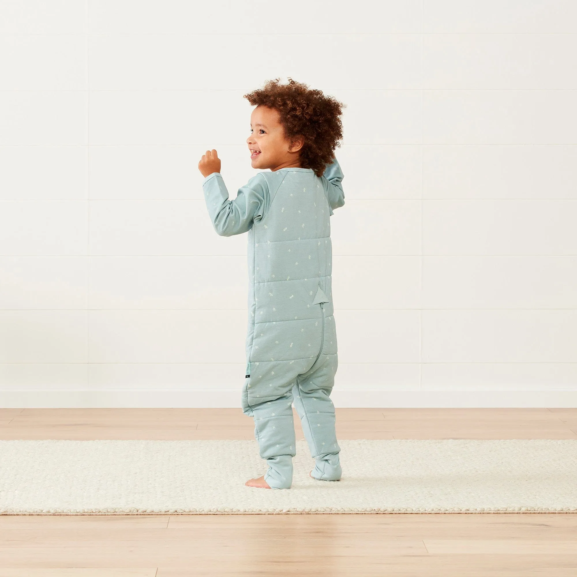Organic Winter Long Sleeved Sleep Onesie - Extra Warm