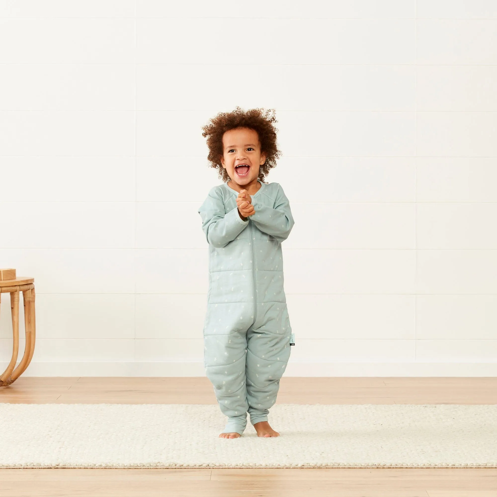 Organic Winter Long Sleeved Sleep Onesie - Extra Warm
