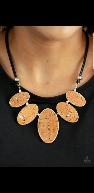 Paparazzi iNature's Finest- Cork Necklace