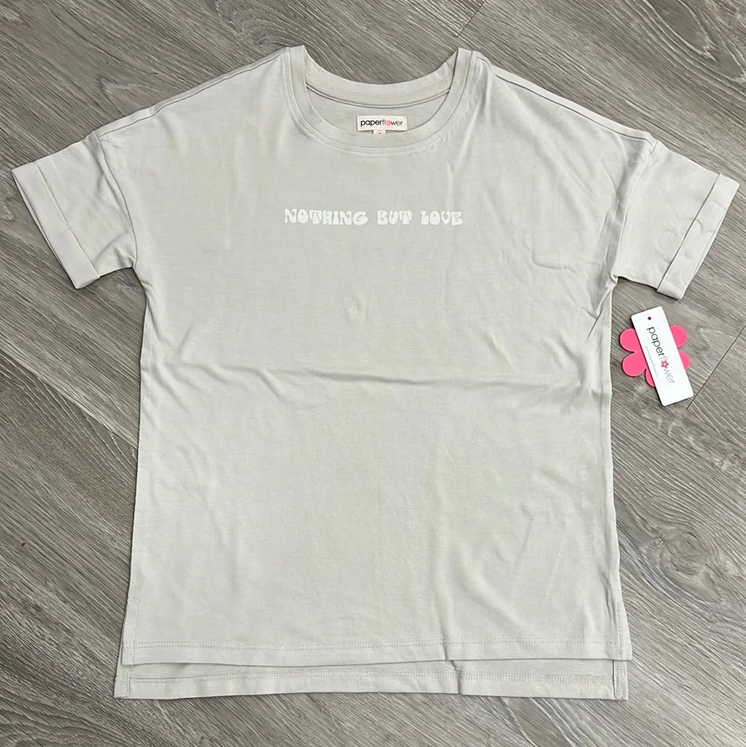 Paper Flower Nothing But Love Retro Tee