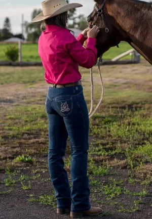 Peter Williams Women Riding Jeans