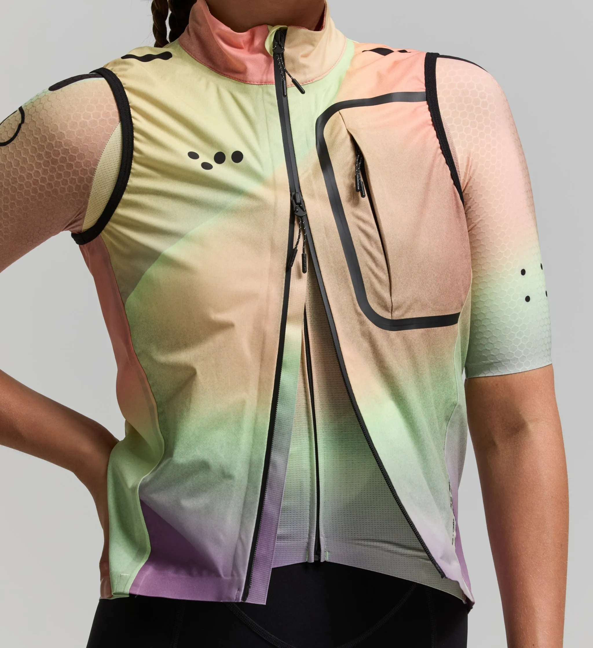 PRO / Women's Deflect 2.0 Gilet - Motion peach