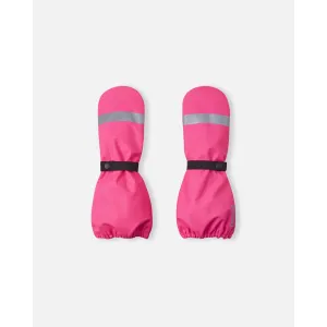 Puro Waterproof Rain Mittens with Lining - Candy Pink
