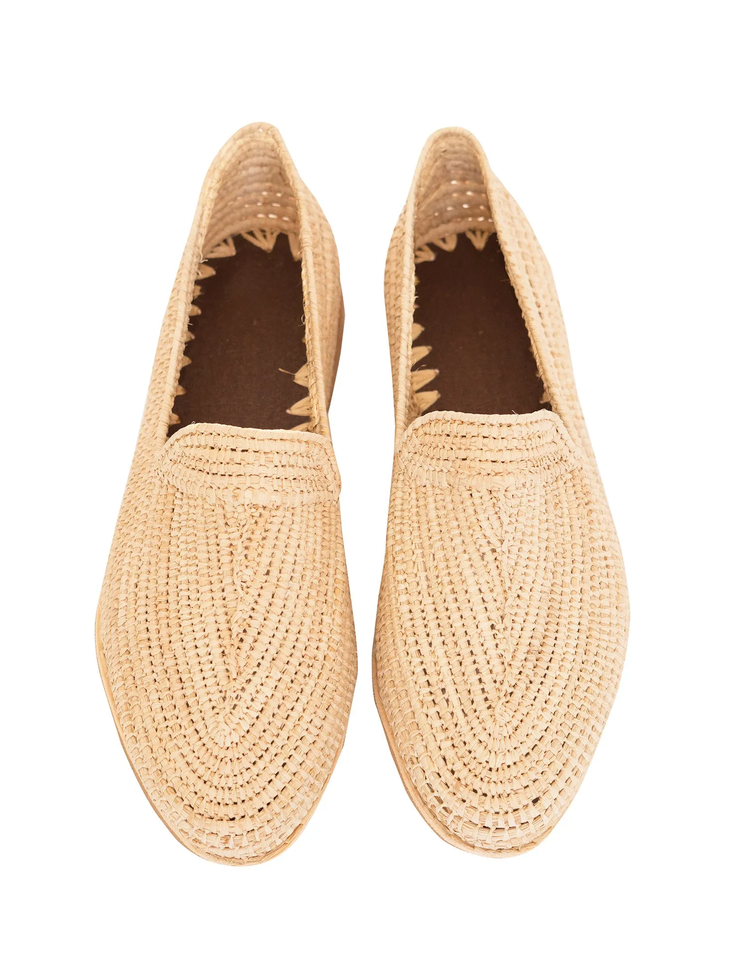 Raffia Loafers 'KAHINA'