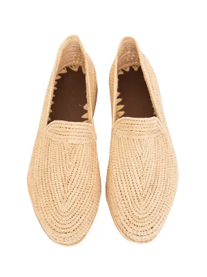 Raffia Loafers 'KAHINA'