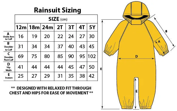 Rain Suit - Slate Blue