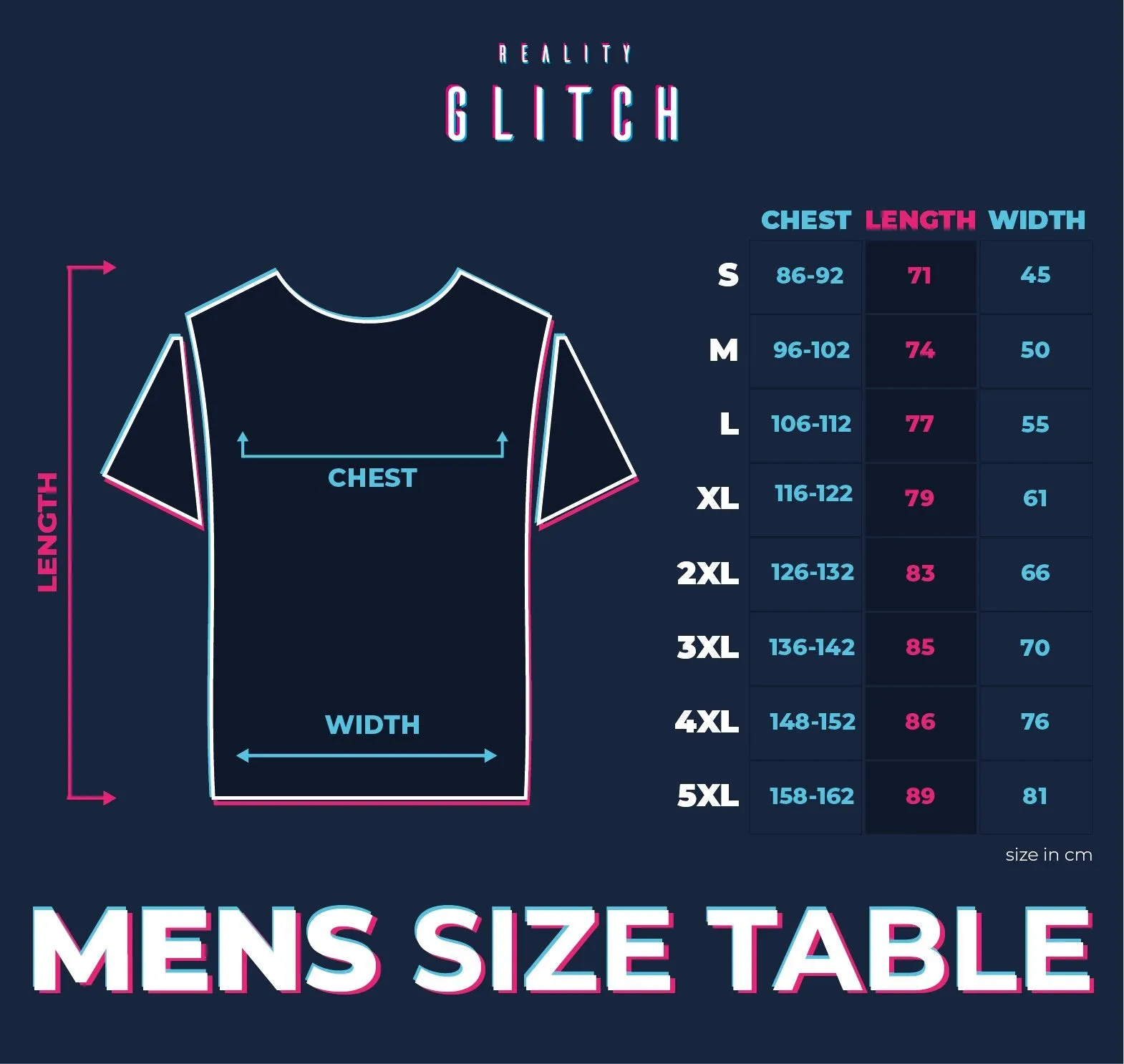 Reality Glitch UK Weather Forecast Symbol Mens T-Shirt