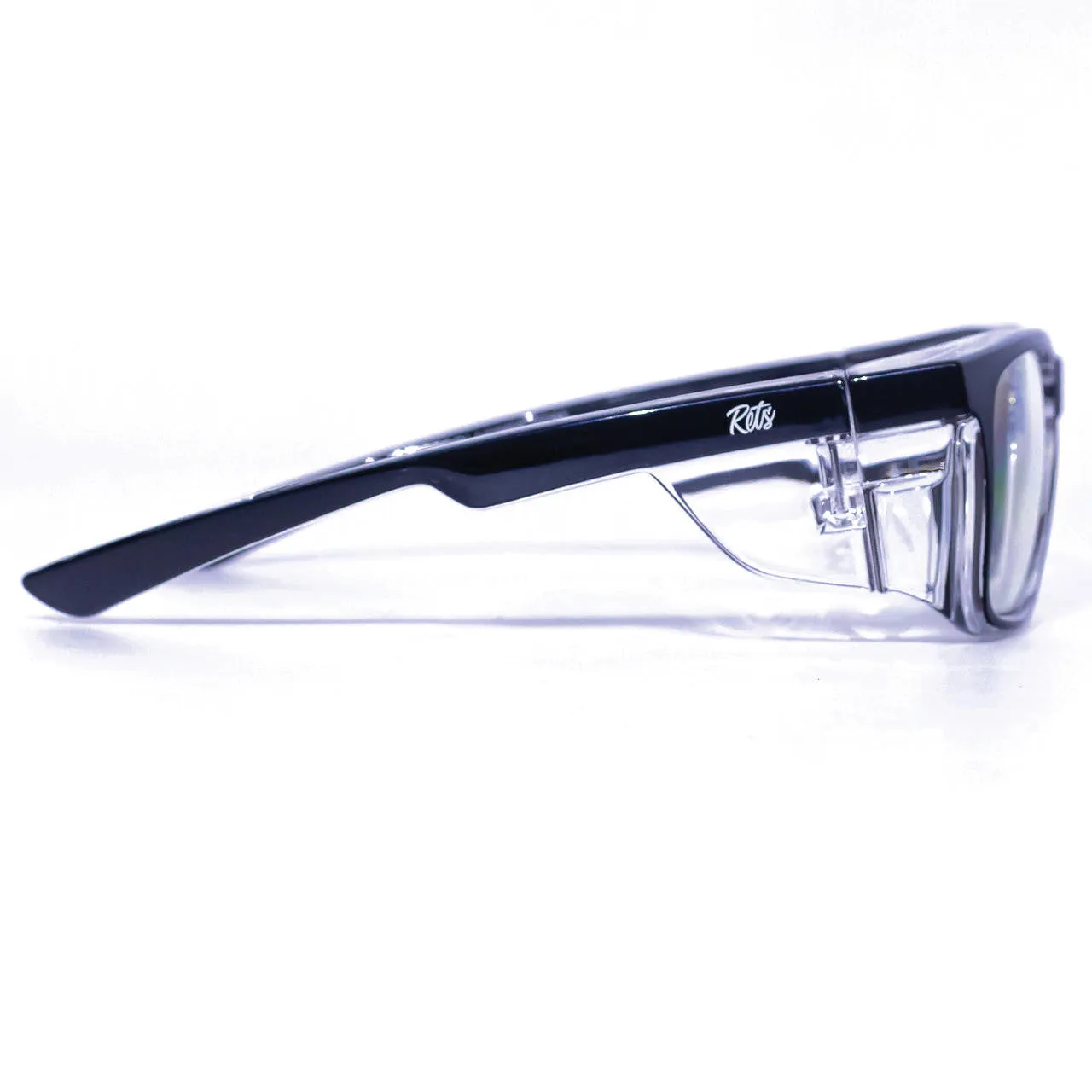 Rets - Remy Z87  Motorcycle Riding Glasses - Black