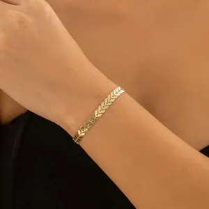 Rome Aesthetic Fishbone Airplane Bracelet