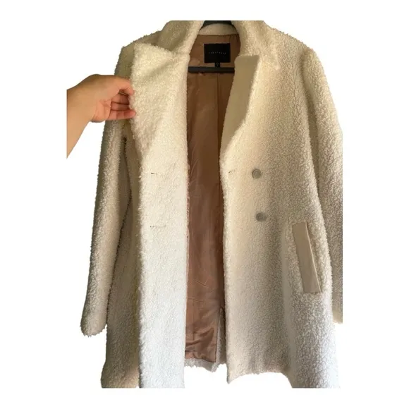 Sanctuary Fuzzy Teddy Coat - Large