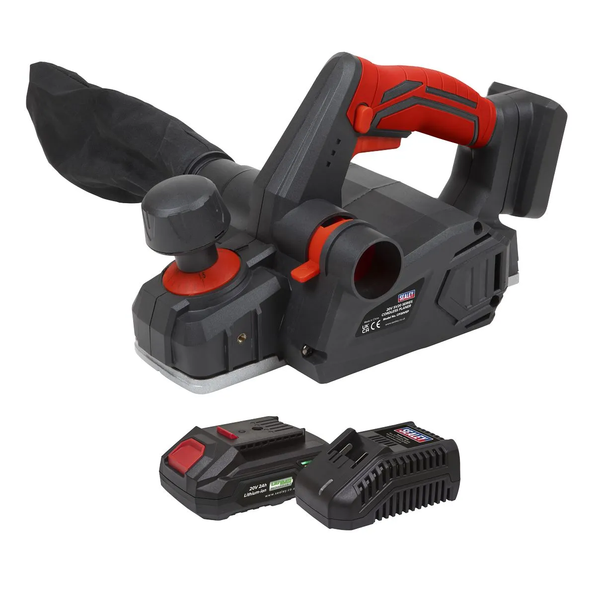 Sealey 20V 2Ah SV20 Series Cordless Planer Kit