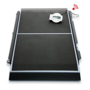 seca 657 - Class III high capacity digital platform scale for trolleys / stretchers with BMI, wireless connectivity