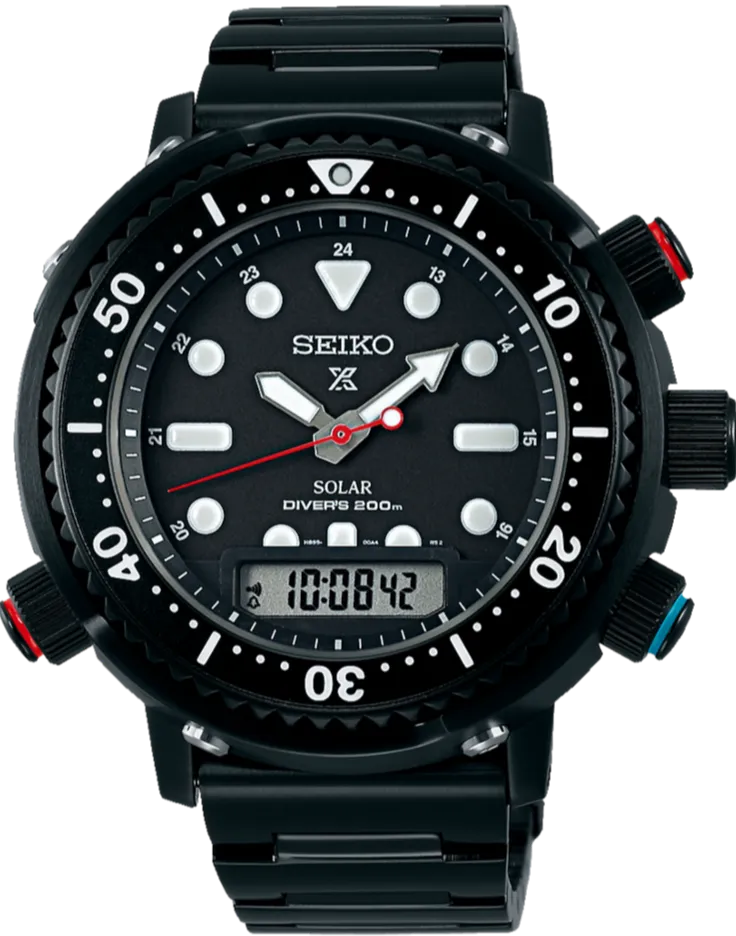 Seiko Prospex Solar Diver Scuba 200M 1982 Hybrid Diver's 40th Anniversary Limited Edition Arnie SNJ037 (SBEQ011)
